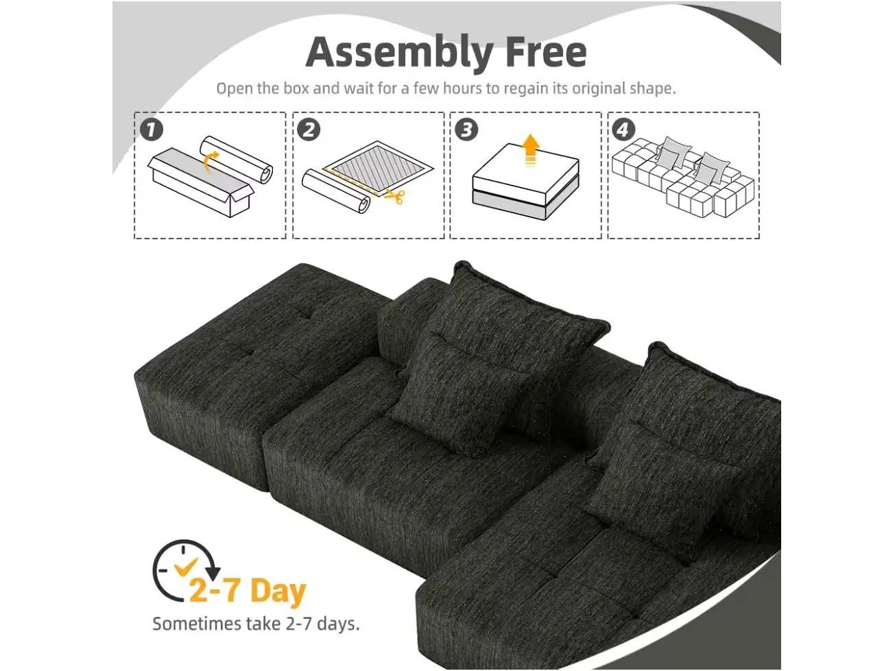 Livingroom Livease Compressed Sofas Ysf25129 10007